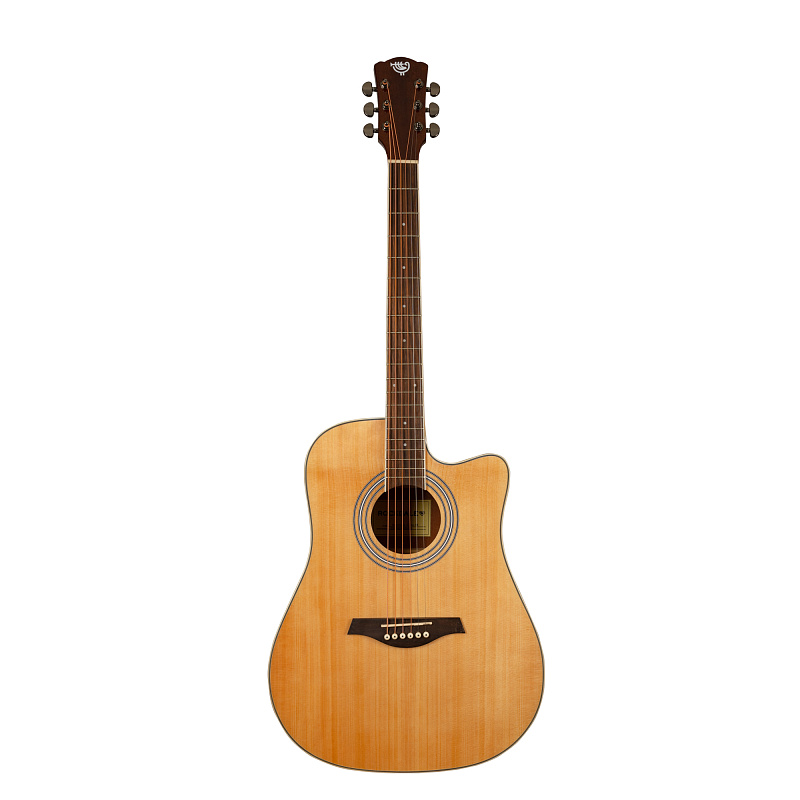 Фото Акустическая гитара ROCKDALE Aurora D6 Gloss C NAT