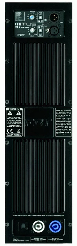 Фото Активная акустическая система FBT MITUS 115A