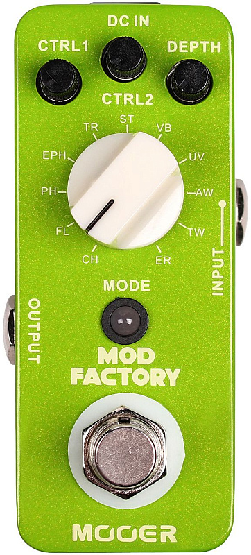 Фото Mooer Mod Factory  мини-педаль эффектов модуляции (11 в 1)