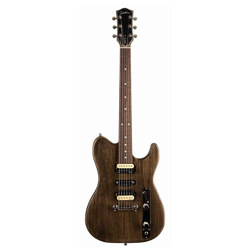 Фото Электрогитара Godin Radium Carbon Black RN, цвет натуральный