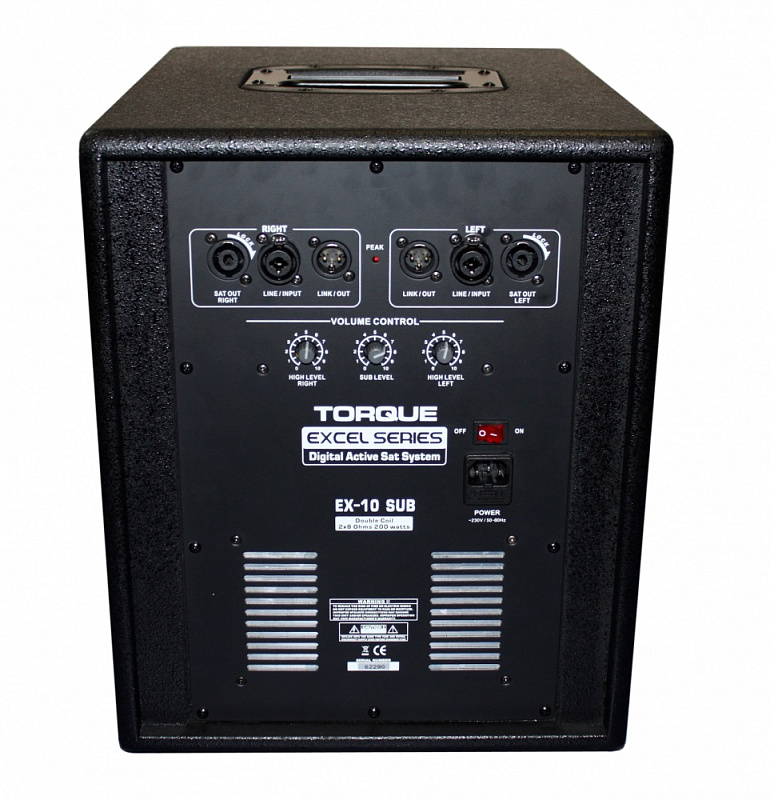 Фото Комплект акустики Torque Excel EX10