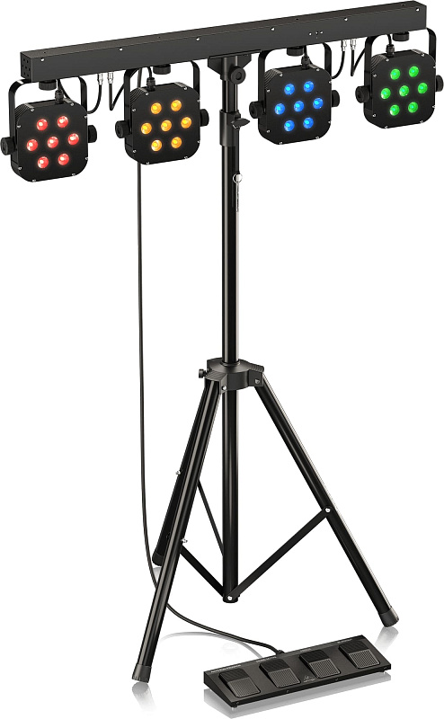 Фото Трипод с 4 парами 7 х 3 Вт Behringer STAGE TRI LED BUNDLE ST1