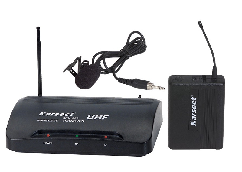 Фото KARSECT KRU200/KLT-9U Радиосистема с петличным микрофоном