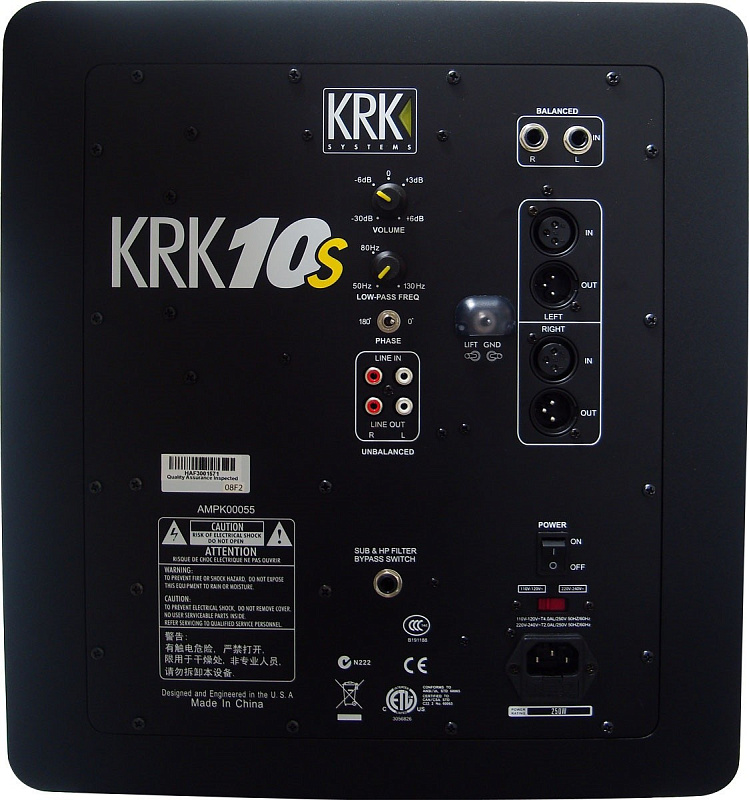 Фото Активный сабвуфер  KRK10S