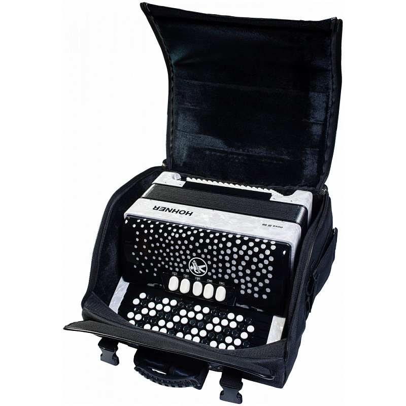 Фото HOHNER Nova III 96 white - Баян Хонер