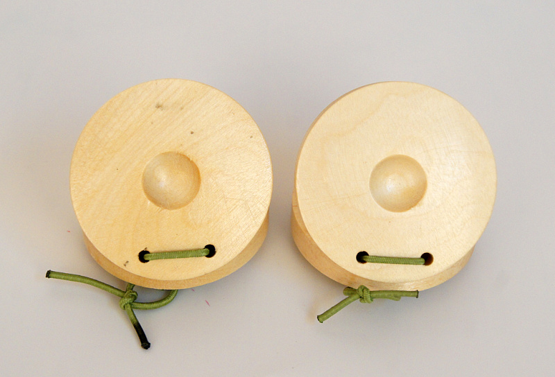 Фото Деревянные кастаньеты Fleet G10-2