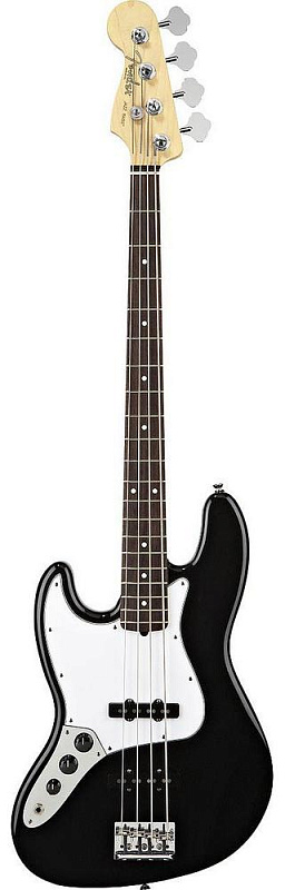 Фото Бас-гитара FENDER AMERICAN STANDARD JAZZ BASS 2012 LEFT HANDED RW BLACK