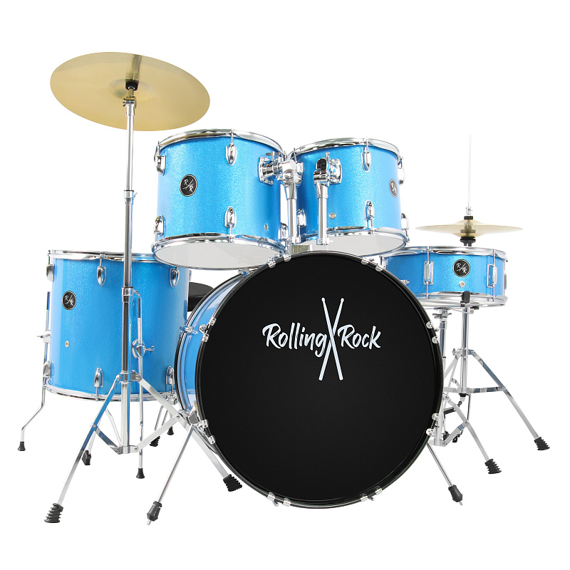Фото Ударная установка Rolling Rock JR-2225C Blue Sapphire