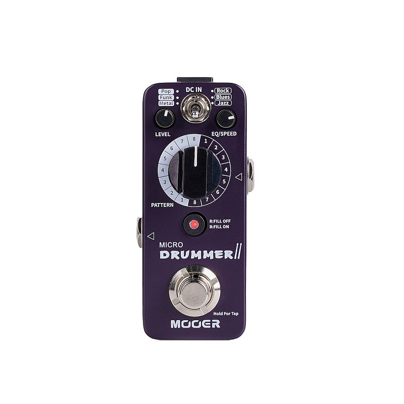 Фото Драм-машина + метроном Mooer Micro Drummer II