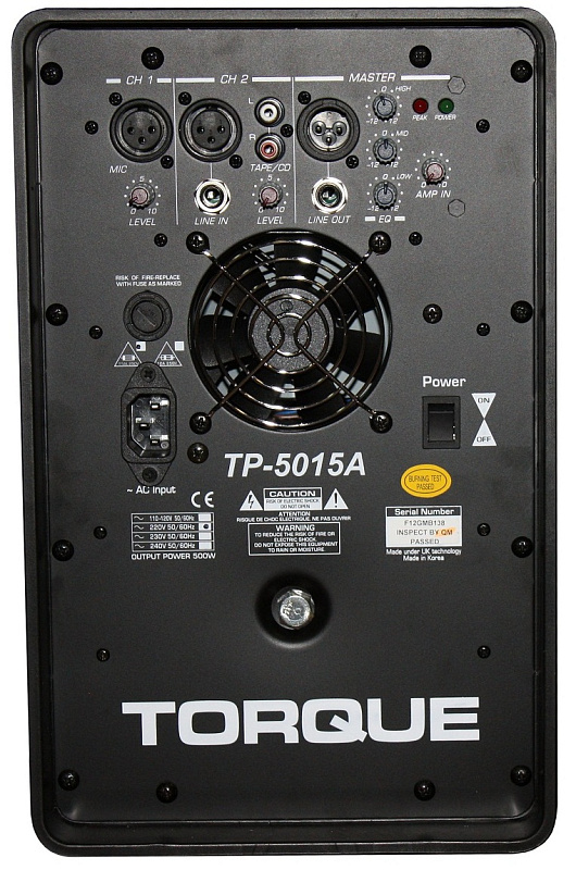 Фото Активная акустическая система Torque TP5015A