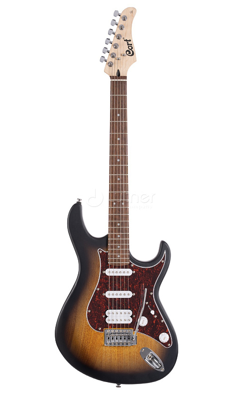 Фото G110-OPSB G Series Электрогитара, санберст, Cort