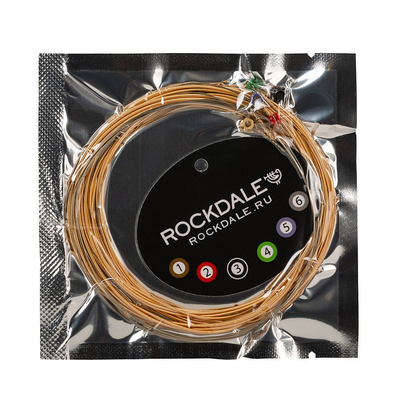 Фото Струны ROCKDALE PRO 10-50 Phosphor Bronze Light