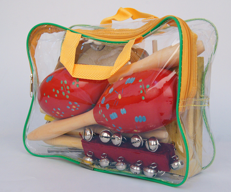 Фото Набор перкуссии 9 предметов в чехле Lutner FLT-LT9