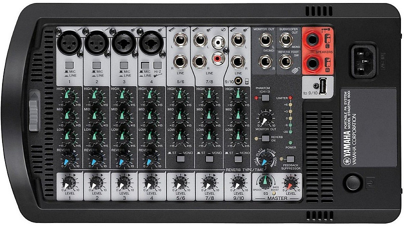 Фото Портативная система звукоусиления Yamaha STAGEPAS 600i  