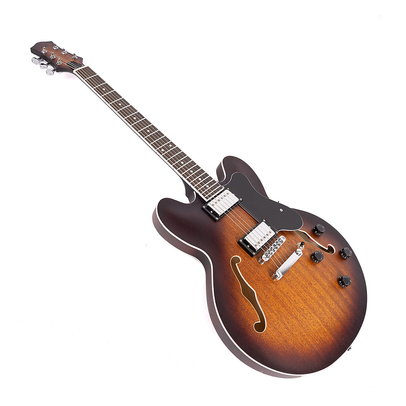Фото Электрогитара EART E-335 Brown Sunburst