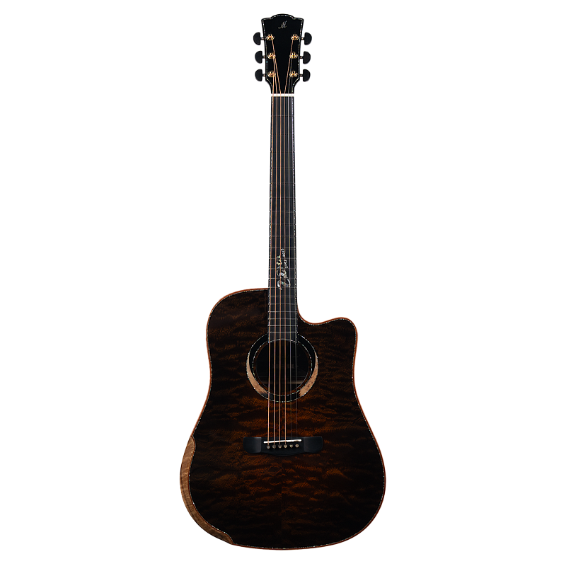 Фото Гитара акустическая Meridaextrema Rocker-DC с чехлом