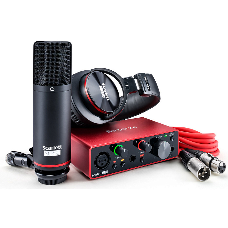 Фото Комплект FOCUSRITE Scarlett Solo Studio 3rd Gen
