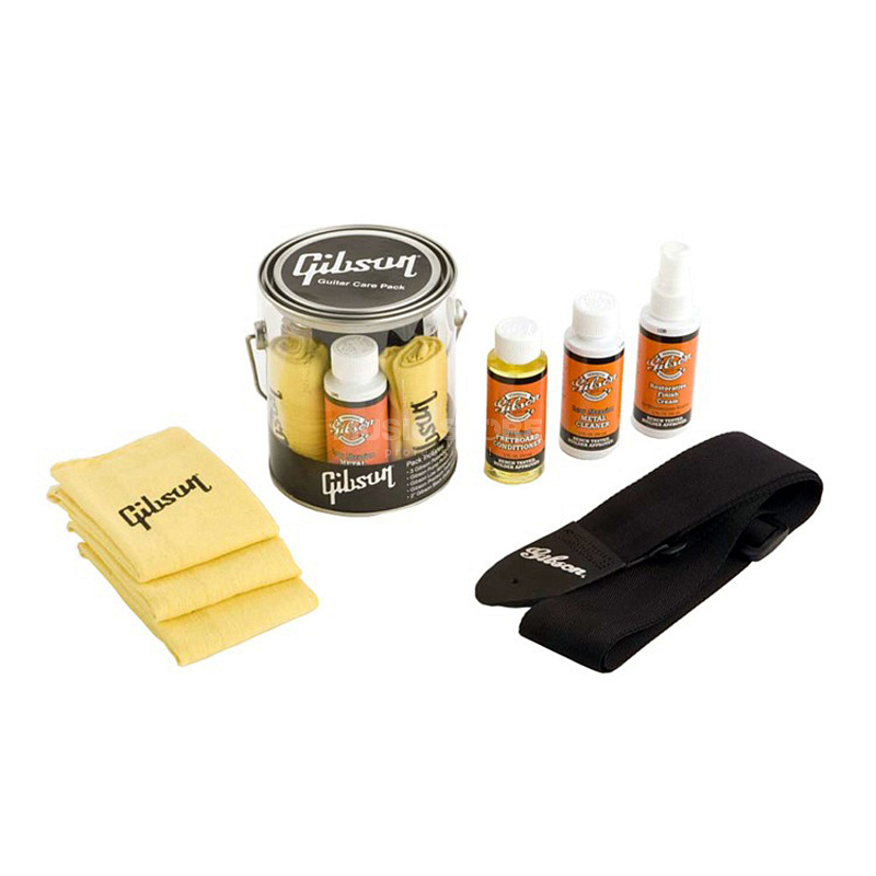 Фото GIBSON Clear Bucket Care Kit набор для ухода за гитарой