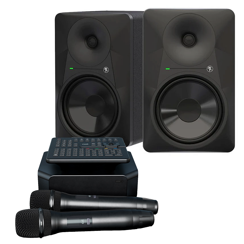 Фото Комплект караоке AST Black Eight Base