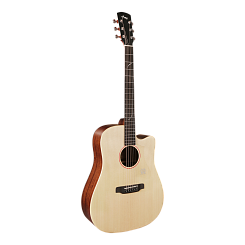 Гитара акустическая Tyma TD-5C в комплекте с аксессуарами