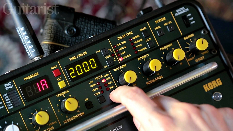 Фото Гитарный эффект дилей KORG SDD-3000-PDL