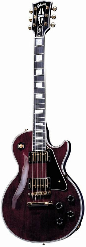Фото Электрогитара GIBSON CUSTOM SHOP LES PAUL WINE RED/GH