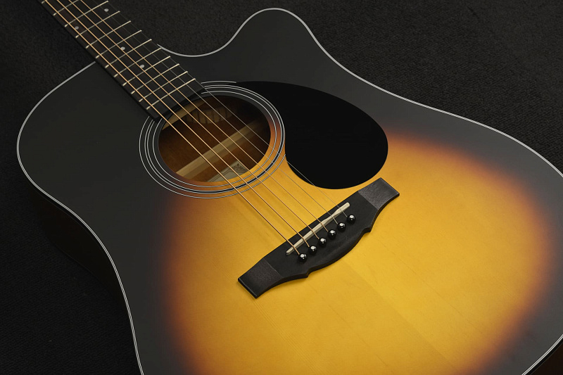 Фото Электроакустическая гитара KEPMA EDCE Sunburst