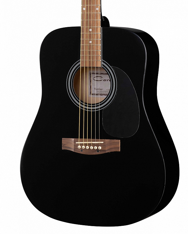 Фото Акустическая гитара, черная, Caraya F600-BK