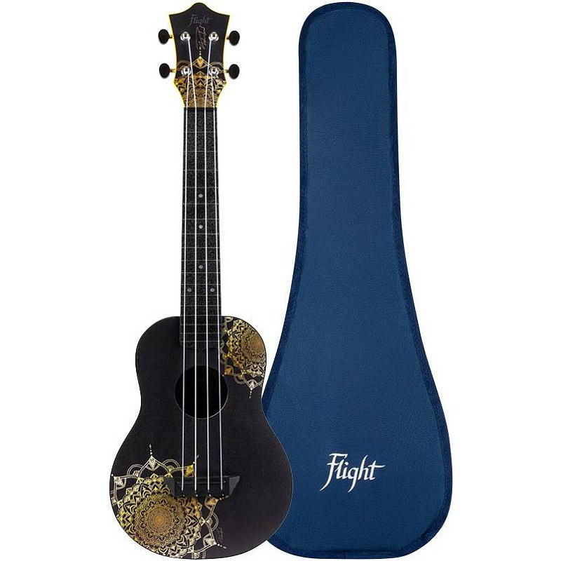 Фото Укулеле концерт FLIGHT TUC-40 GD MANDALA
