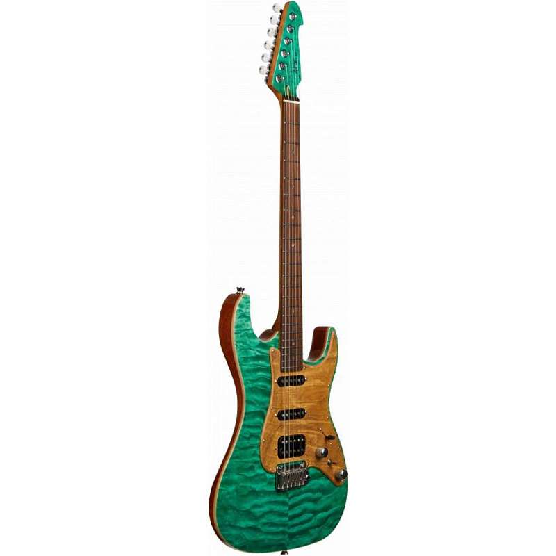 Фото Электрогитара KEIPRO KS-Deluxe PRO-Q S.S.H TG + bag