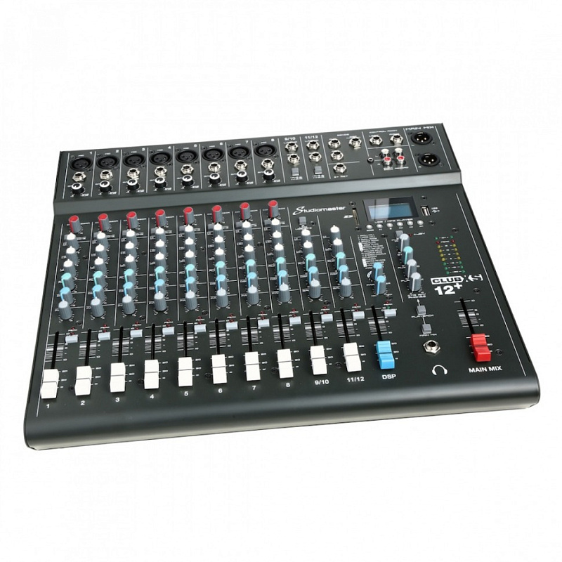 Фото Аналоговый микшер STUDIOMASTER CLUB XS12+
