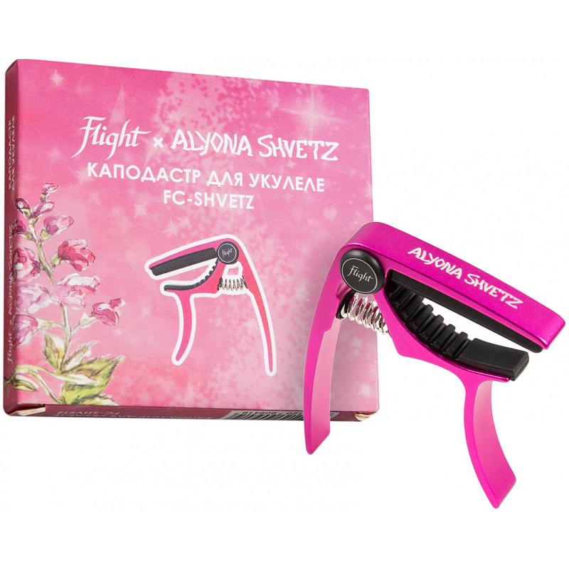 Фото Каподастр для укулеле FLIGHT FC ALYONA SHVETZ / Алена Швец