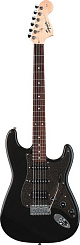 Электрогитара FENDER SQUIER AFFINITY FAT STRATOCASTER HSS RW MONTEGO BLACK