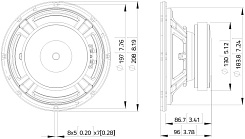 Динамик 8" Lavoce WSF081.82-16