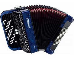 HOHNER Nova II 72 blue - Баян Хонер