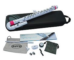 NUVO jFlute Kit - White/Pink