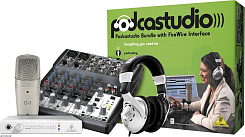 Behringer podcastudio firewire