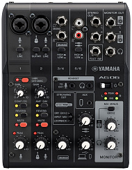 6-канальный микшер Yamaha AG06MK2 Black