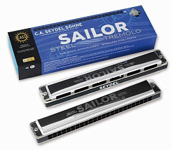 Губная гармошка тремоло Seydel Sohne 26480C Sailor Steel C