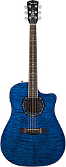 Электроакустическая гитара FENDER TBUCKET 300SCE TRANS BLUE