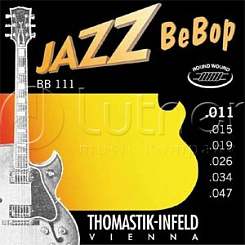 Комплект струн Thomastik BB111 Jazz BeBob для акустической гитары