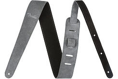 FENDER 2` Suede Strap Black/Gray Reversible