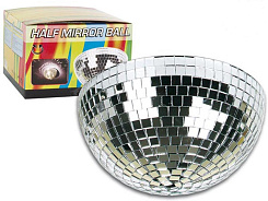 EUROLITE Half mirror ball 