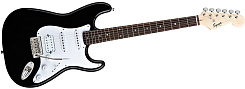 FENDER SQUIER BULLET STRAT TREMOLO HSS - RW - Black электрогитара