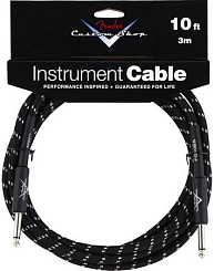 FENDER 10' INSTRUMENT CABLE BLACK инстументальный кабель, 3 м, цвет ч рный