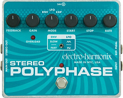 Electro-Harmonix Stereo Polyphase SALE  гитарная педаль Phase Shifter