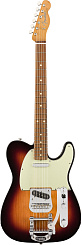 FENDER VINTERA 60S TELECASTER® BIGSBY, PAU FERRO FINGERBOARD, 3-COLOR SUNBURST 