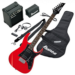 Набор начинающего гитариста IBANEZ IJRG200U RED NEW JUMPSTART