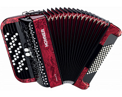 HOHNER Nova II 72 red - Баян Хонер