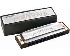 HOHNER Hot Metal D - Губная гармоника диатоническая Хонер